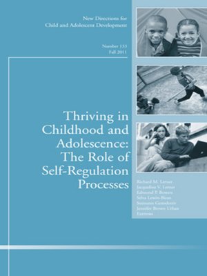 cover image of Thriving in Childhood and Adolescence